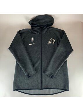 Phoenix Suns Charcoal Gray Nike Authentic Full Zip Hooded Shooting Jacket XLT